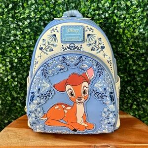 Loungefly Disney Bambi Floral Mini Backpack